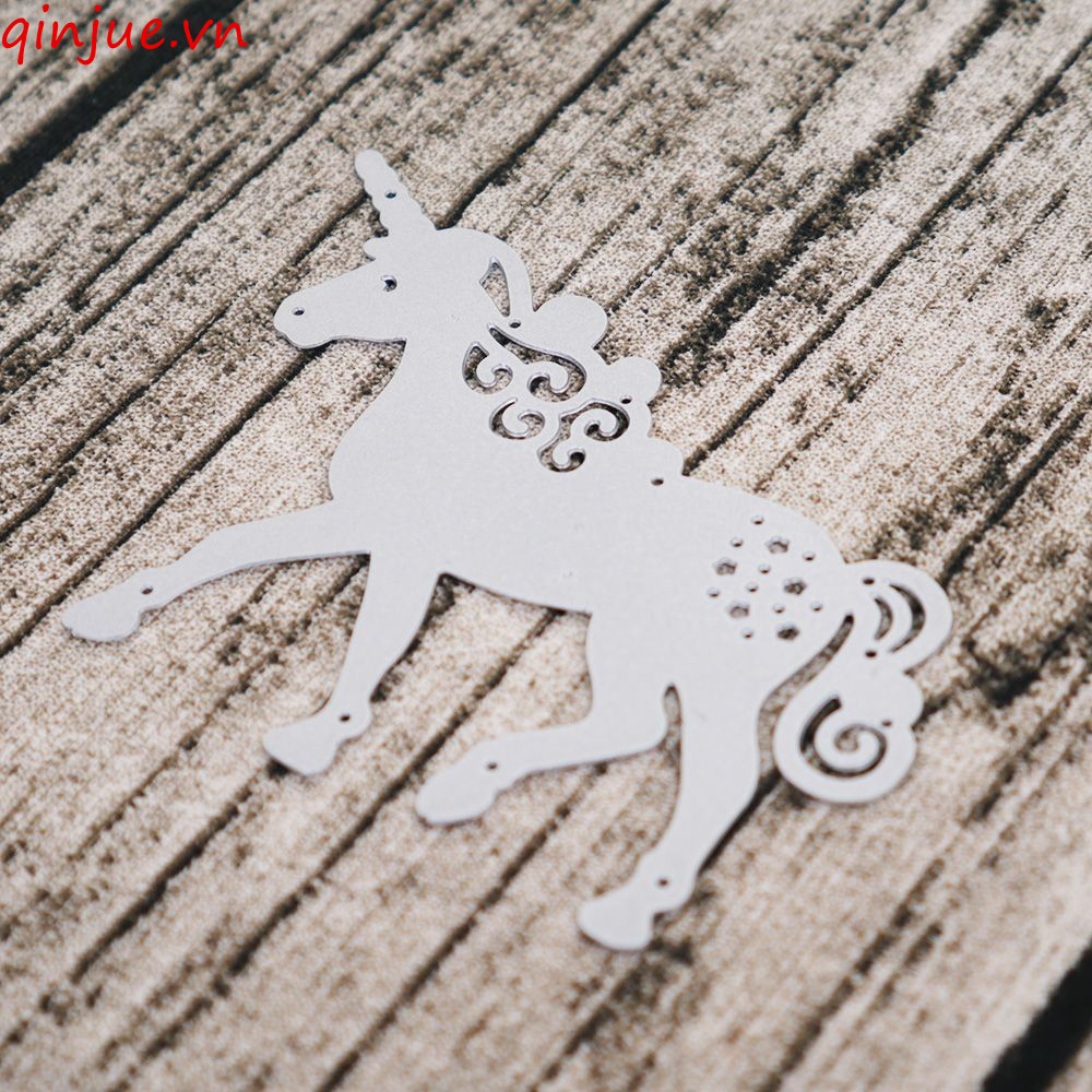 Scrapbooking Horse Metal Unicorn Cutting Dies Stencil