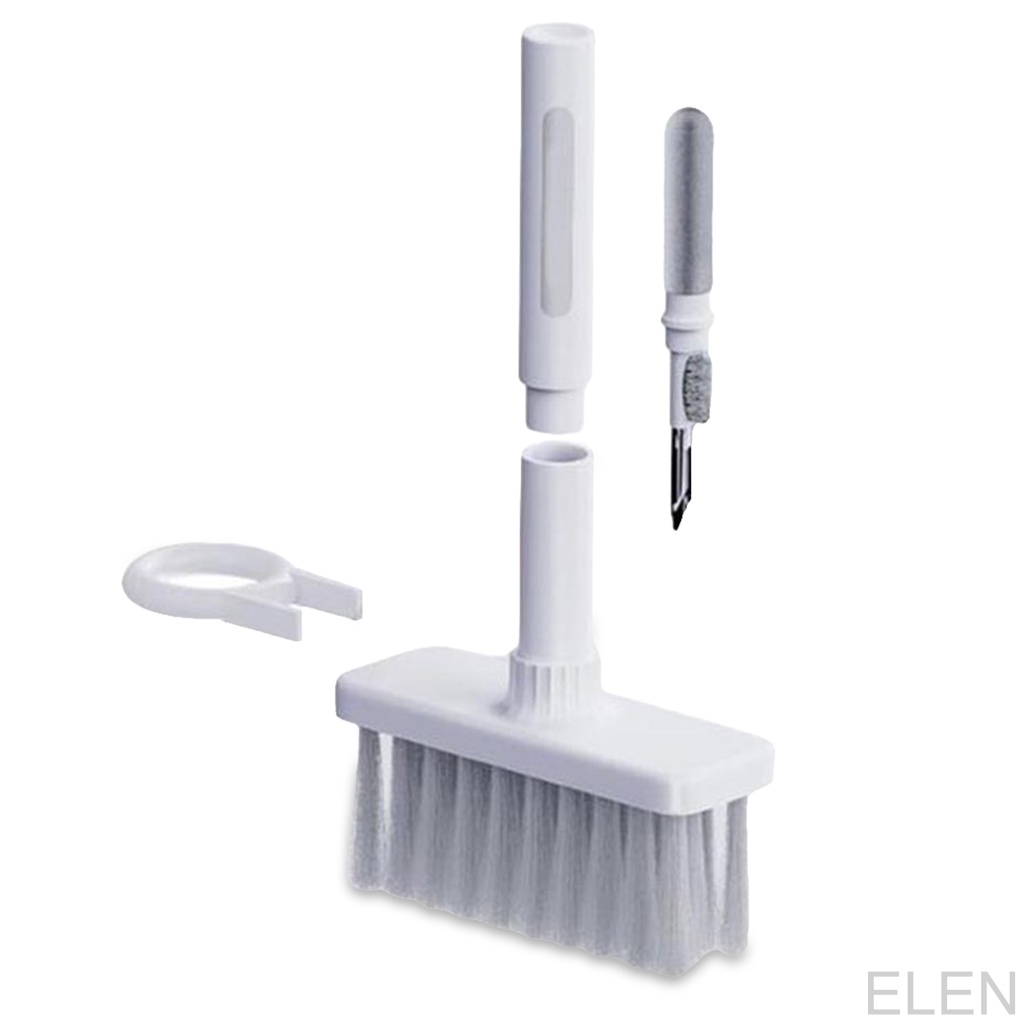 5-in-1 Multifunctional Keyboard Cleaning Brush Dust Remover Headphones Brushes Sweep Set Household Keycap Puller ELEN