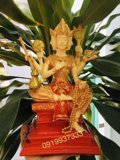 Tượng phật tứ diện cao 27 cm ( 3 màu )