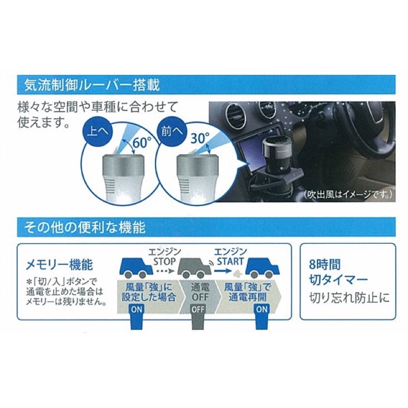 Máy lọc không khí ô tô Panasonic có Nanoe khử mùi diệt khuẩn F-C100K-K