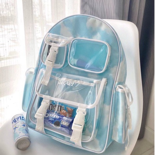 Balo Degrey Sky và Hồng Basic Backpack  hottrend 2023