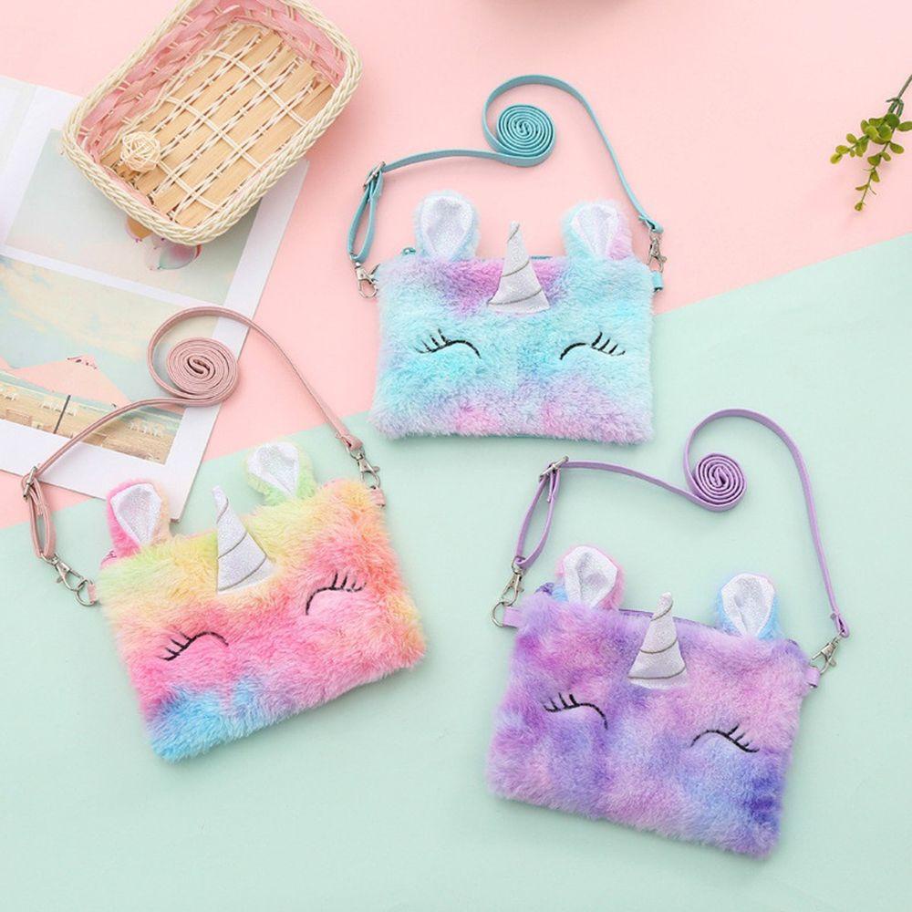 LILYES Túi Đeo Chéo Hình Kỳ Lân Dễ Thương Cho Bé