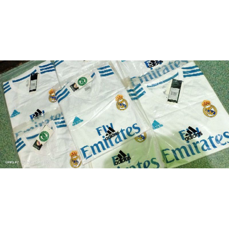 Áo Thun Real Madrid Jersey 2017 / 2018