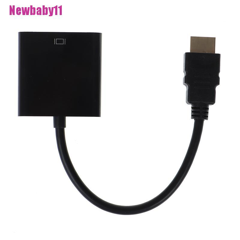 Cáp ChuyểN ĐổI HDMI Sang VGA MàU Đen Newbaby11