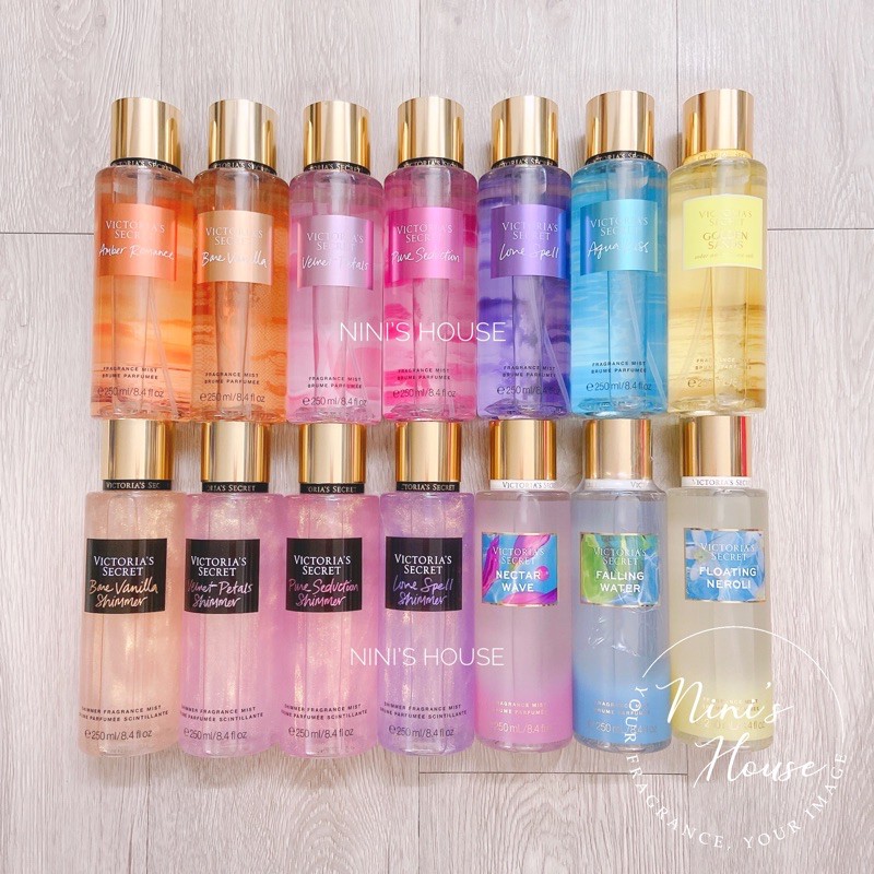 [AUTH, NHIỀU MÙI]  Xịt thơm bodymist Victoria's Secret chính hãng các mùi Signature