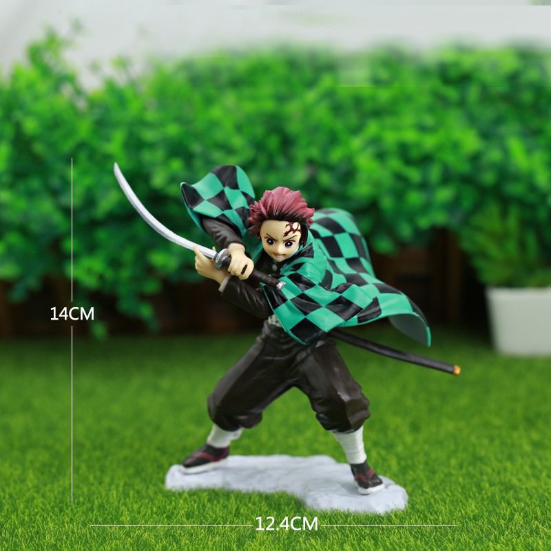 Mô hình Kimetsu No Yaiba Demon Slayer, thanh gươm diệt quỷ figure anime, mô hình tanjiro, zenitsu, nezuko, rengoku