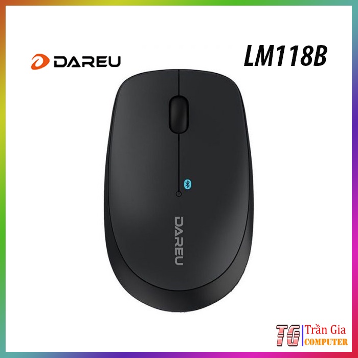 Chuột không dây (Dual Mode 2.4 + Bluetooth) Dareu LM118B