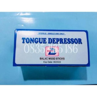 Que Đè Lưỡi Tiệt Trùng (Hộp 100 cái)
