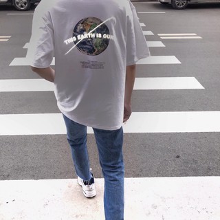 White The Earth Ar Tee