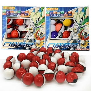 36 Pokeball + Character Pokemon Pokémon Toys Ball with Character Anime Character Model Children's Toys