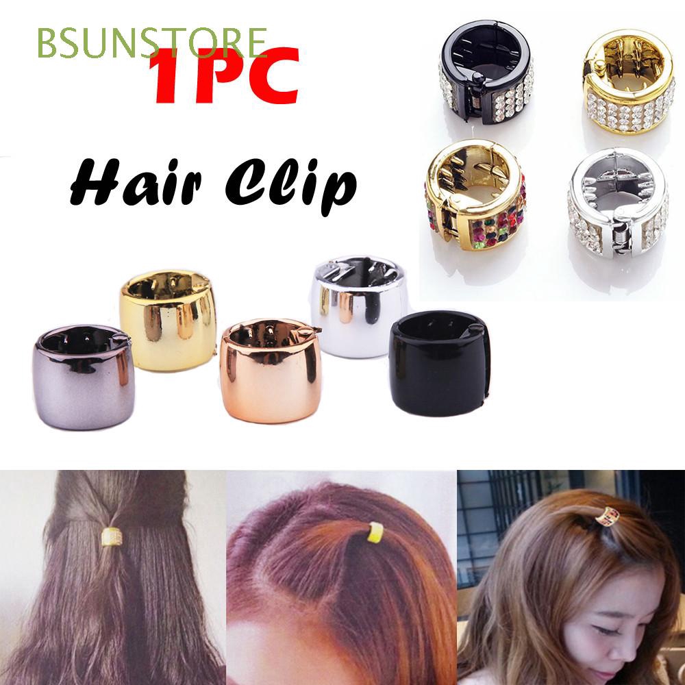 Kẹp tóc dạng tròn xinh xắn cho nữ