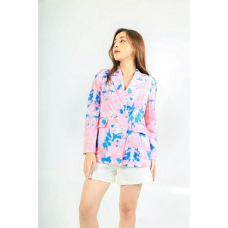 Áo blazer họa tiết CCHAT