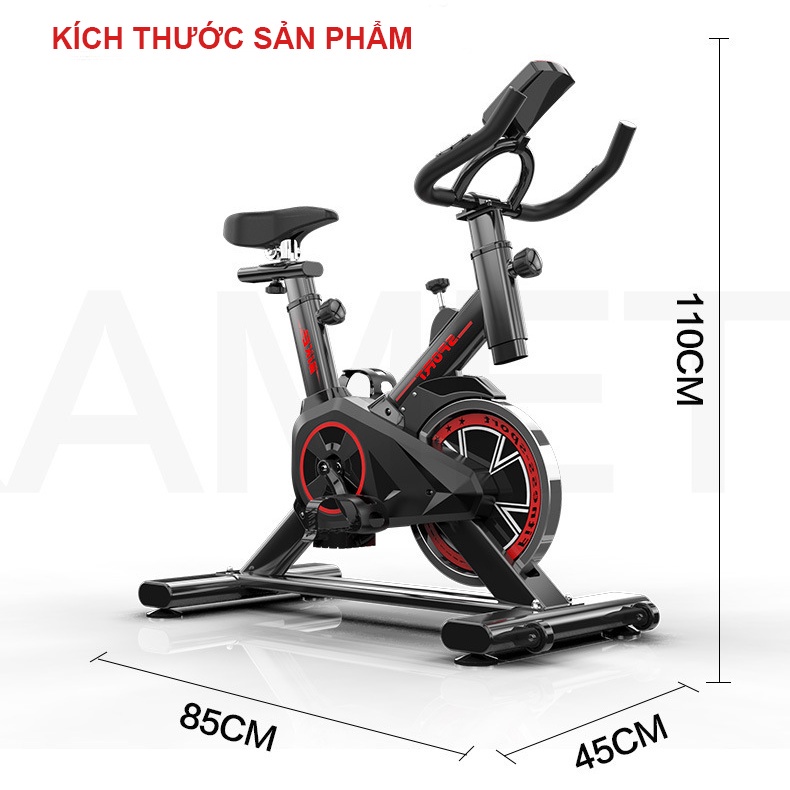 Xe Đạp Tập Thể Dục Tại Chỗ, Xe Đạp Thể Thao GYM Bike Sport Q7 Bàn Đạp Chống Trượt - Bảo Hành 12 Tháng