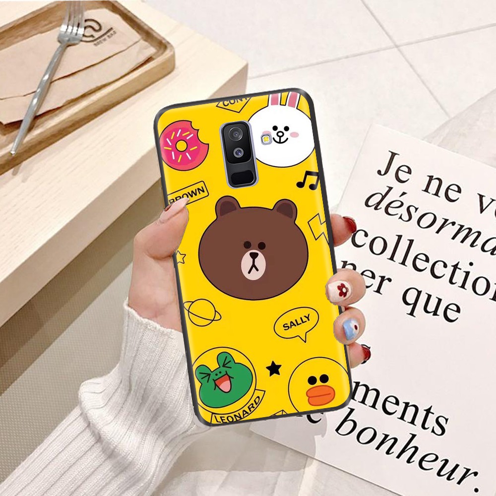 Ốp lưng Samsung A3 2016 Silicon dẻo hình Gấu Nâu Cute