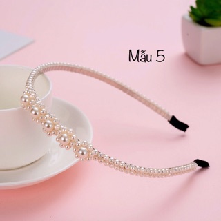 B53 Bờm tóc giả ngọc trai nhân tạo