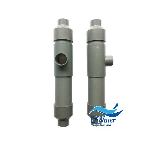 Thiết bị Venturi xử lý sắt trong giếng khoan D34 thân D60 - Ewater - Ejector trộn khí