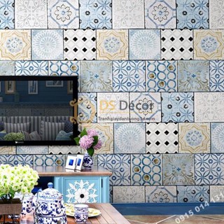 Giấy dán tường giả thạch cao