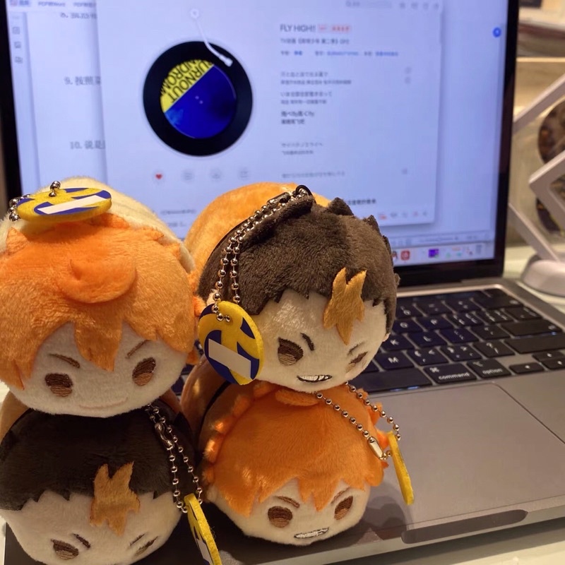 Móc khoá mochi Haikyuu no box