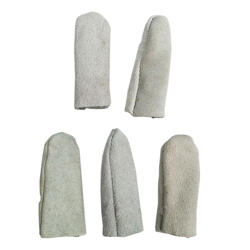 Set 5 Găng Đeo Ngón Tay Bằng Da Chống Bỏng Dùng Làm Trang Sức DIY