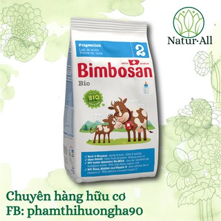 Sữa Bimbosan số 2 hữu cơ túi 400g