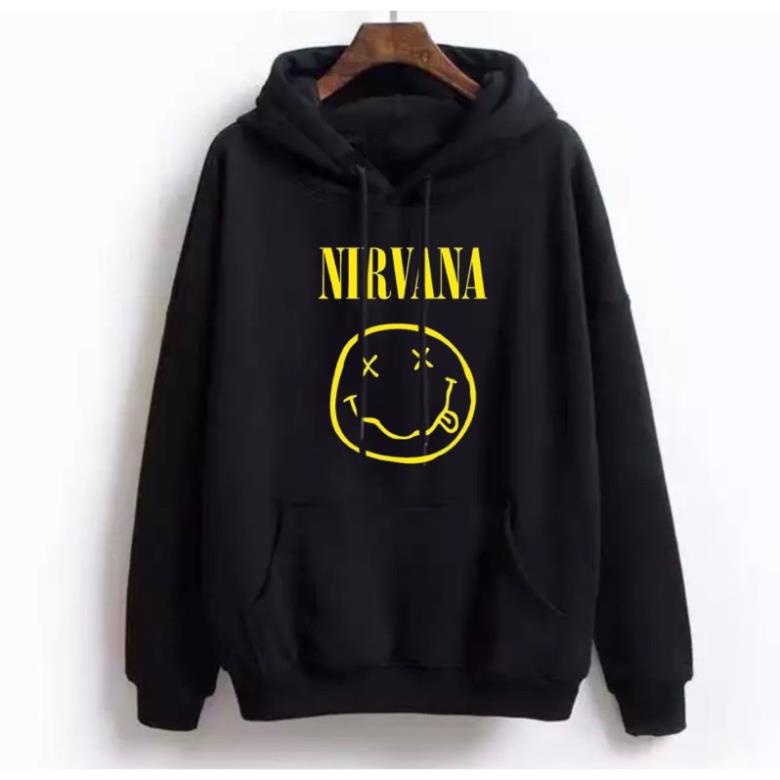 Áo Nirvana Hoodie Jacket with unisex siêu hot