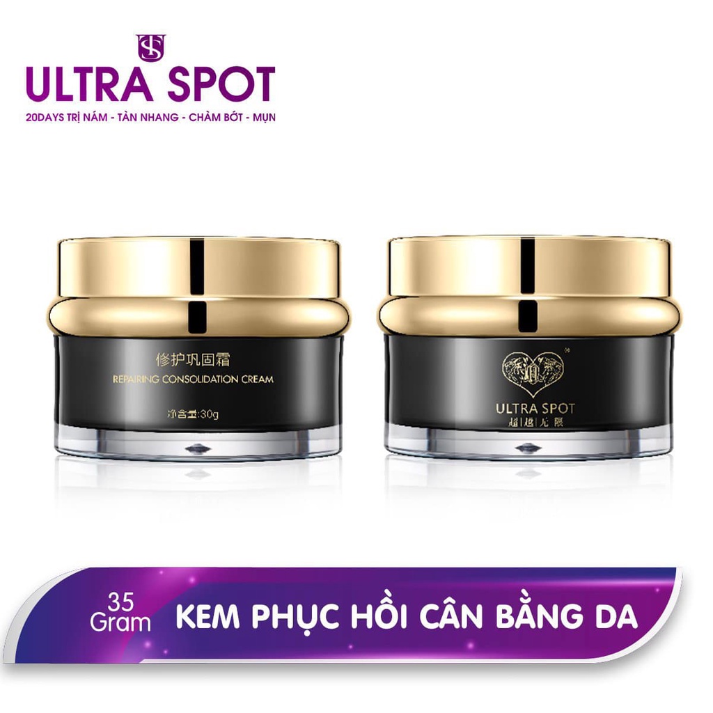 Kem Phục Hồi Cân Bằng Da Repairing Consoilidation Cream UltraSpot