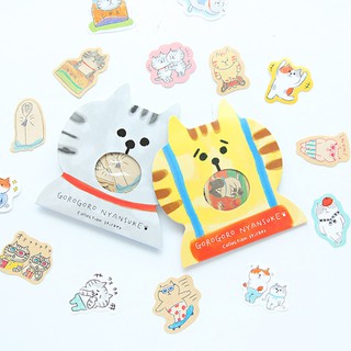 Set sticker mèo Gorogoro Nyansuke