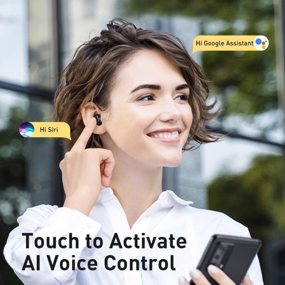 Tai Nghe Bluetooth 5.3 Baseus WM01 TWS Chống Ồn - nhét tai không dây gaming bass mạnh pin trâu không có độ trễ