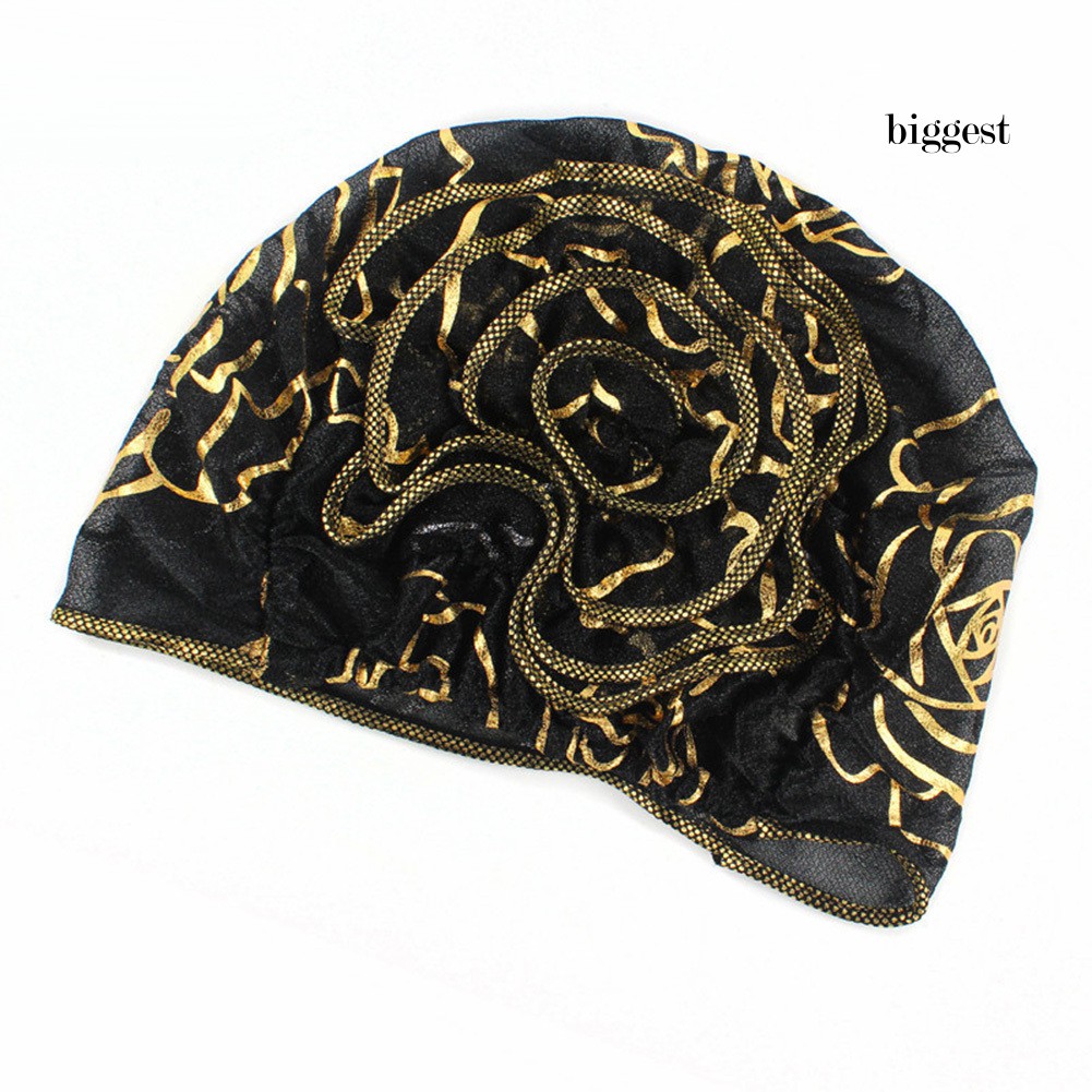 Mũ Trùm Đầu Phối Ren Hoa Thời Trang Cho Phụ Nữ Hồi Giáo