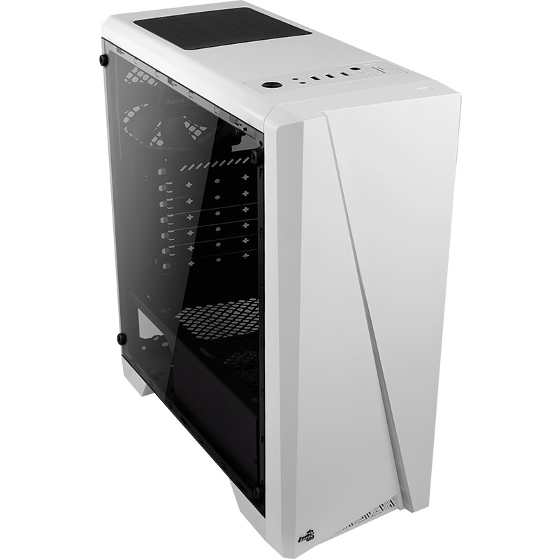 Vỏ Thùng Máy Case Aero Cool Cylon WG/BG Tempered Glass Mid-Tower Led RGB New 100% #7