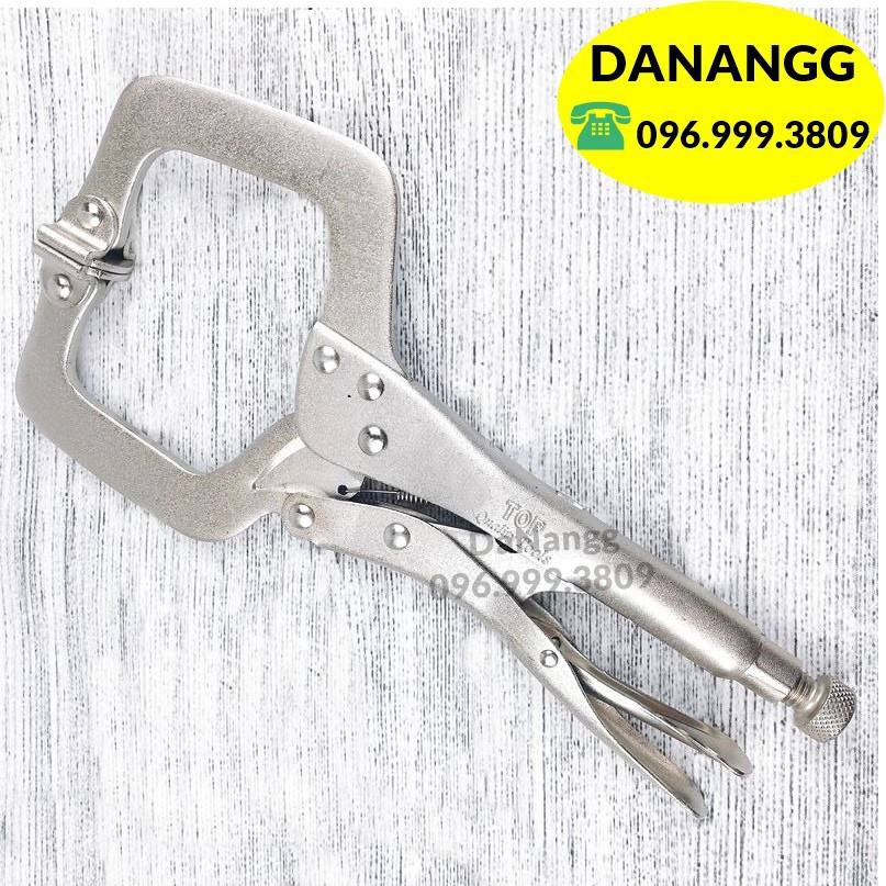 kìm chết chữ C có kẹp TOP
