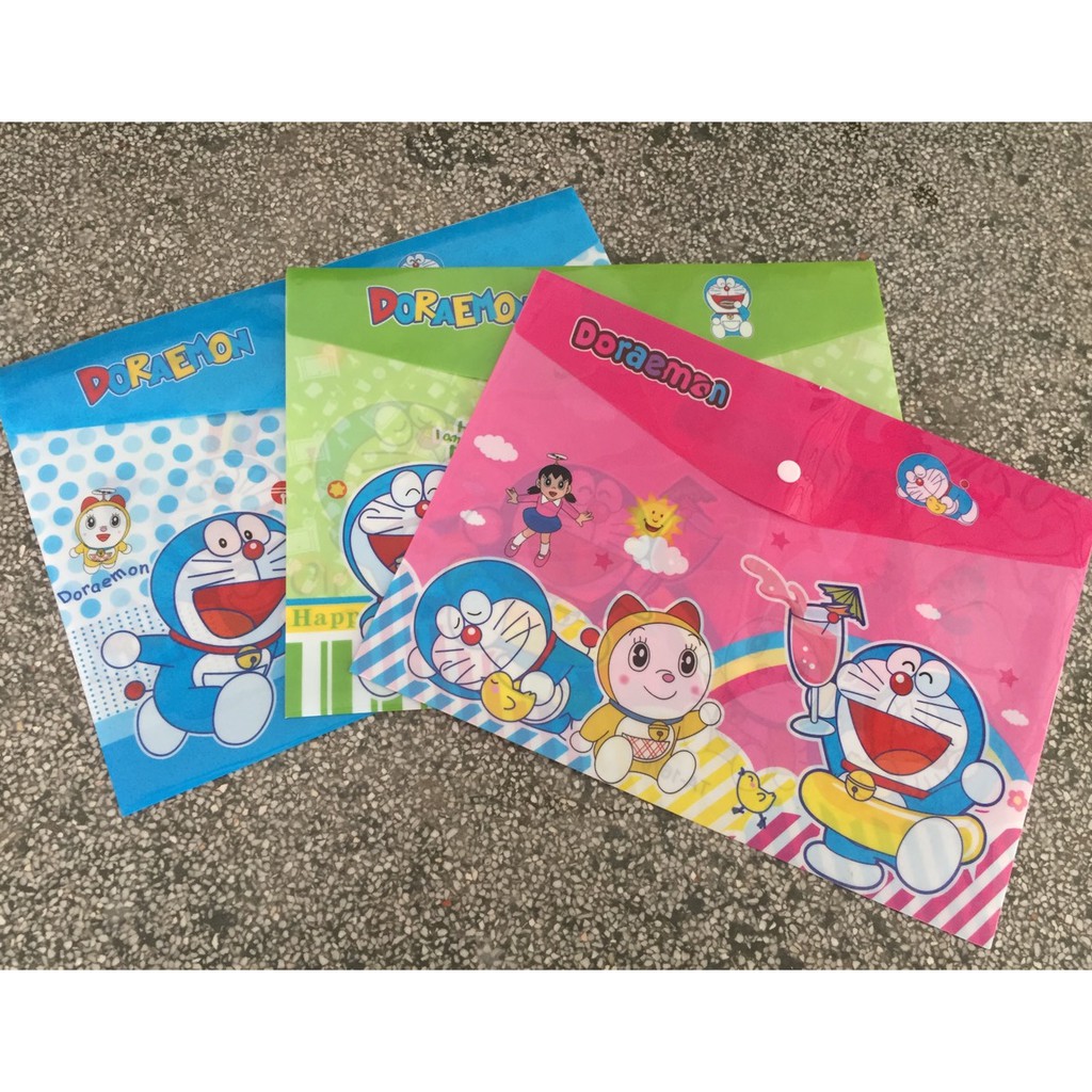 Túi hồ sơ Doremon Combo 3 cái 18.000