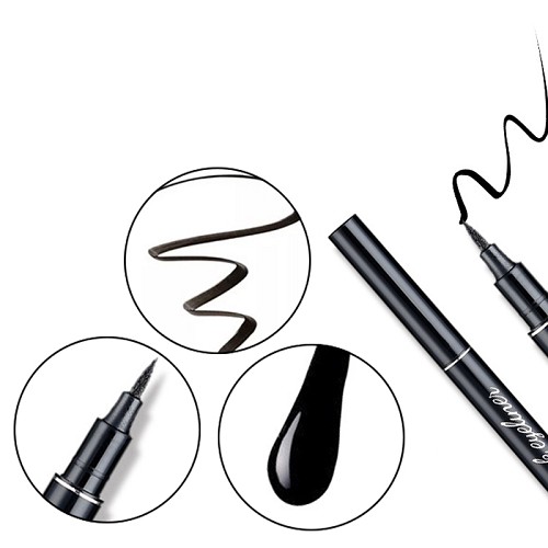 Bút kẻ mí mắt siêu mảnh không lem,không trôi,chống nước Bigeye Black Eyeliner nội địa trung