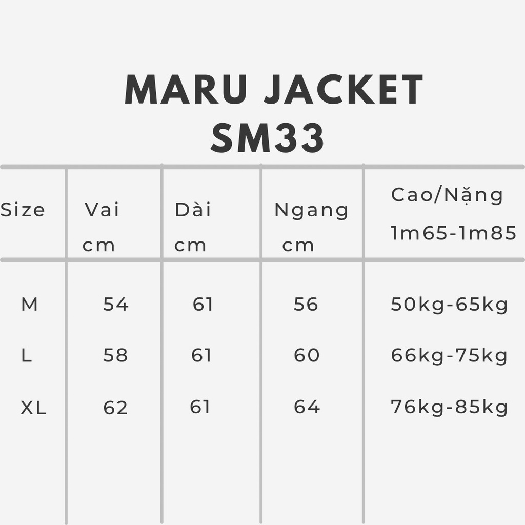 Áo Khoác Croptop MARU Phom Rộng. MARU GÉTGO JACKET Màu Đen.