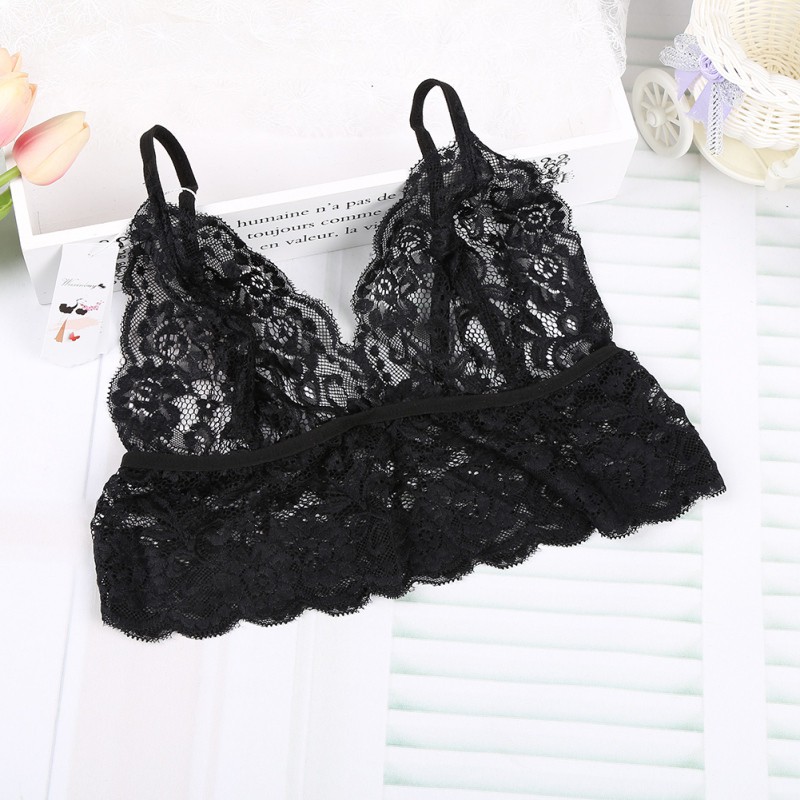 Bộ đồ lót ren hoa gợi cảm dành cho nữ
