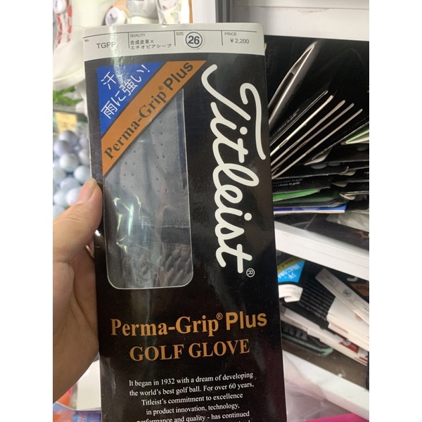 Găng tay chơi Golf Tit chất liệu Vải , sạch bền có thể giặt được