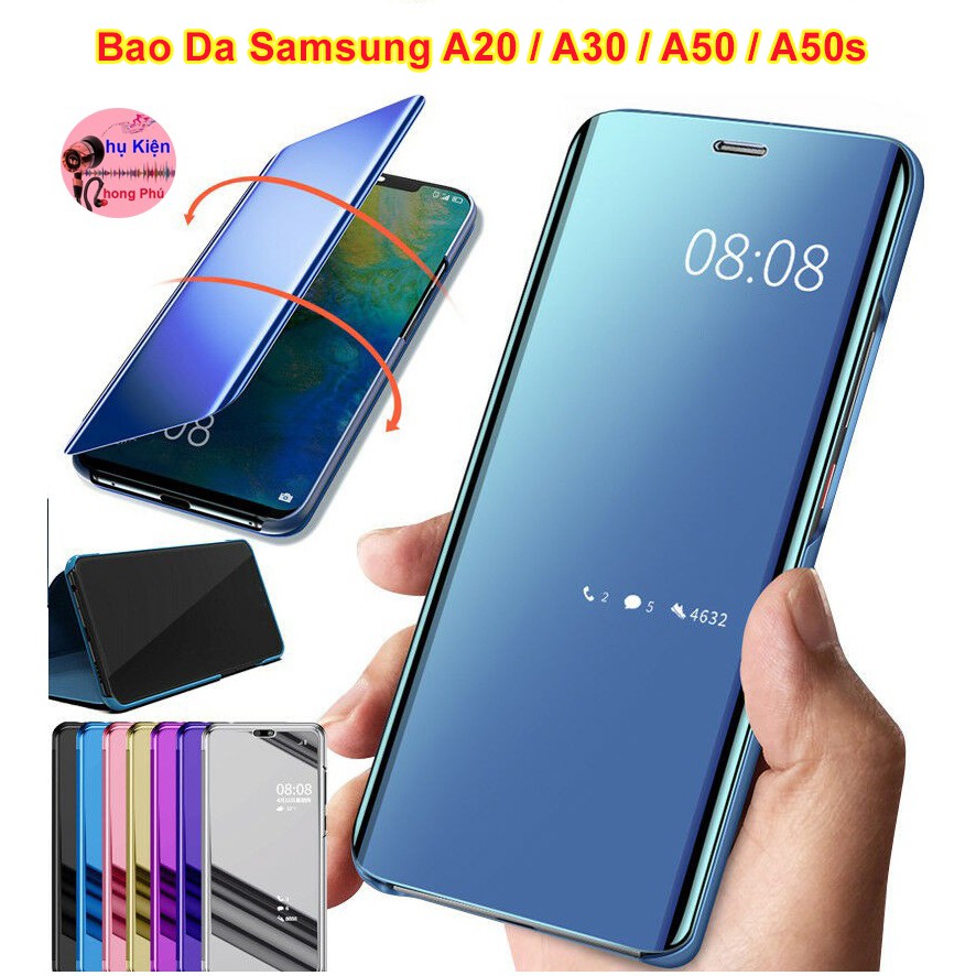 Bao Da Tráng Gương Dành Cho Samsung Galaxy A20 / A30 / A50 / A50s