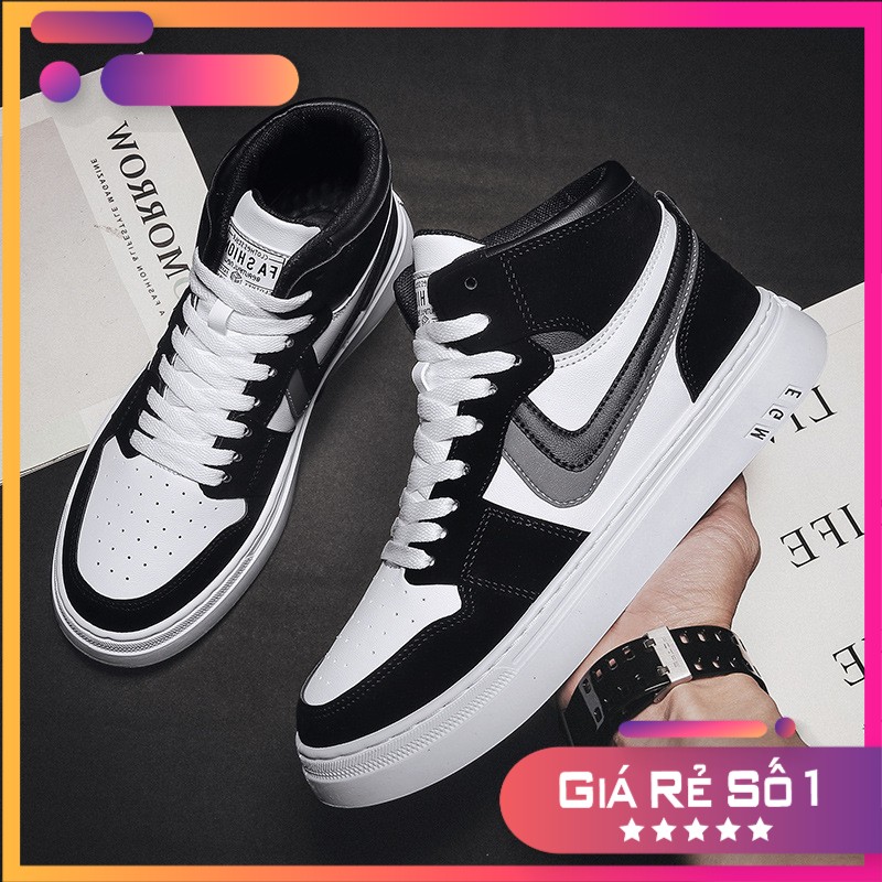 giày nam cổ cao,giày thể thao nam,giày sneaker nam đẹp,giày nam sneaker trẻ trung jd