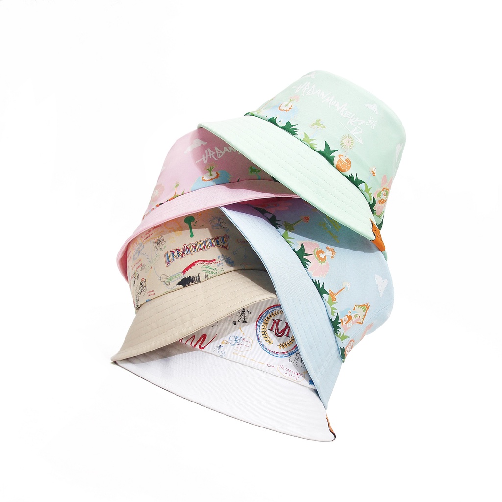 Nón URBAN MONKEY BUCKET HAT DREAM GARDEN
