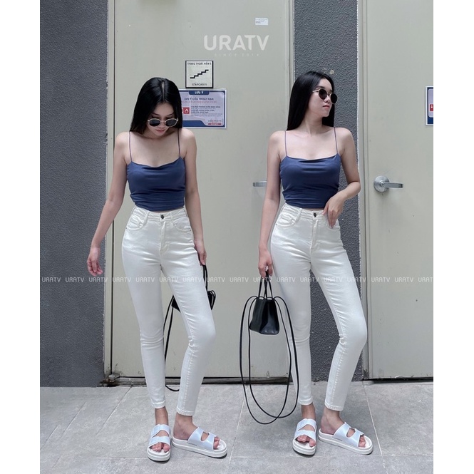 [CÓ SẴN-ẢNH THẬT] CROP dây 3 màu Uratv