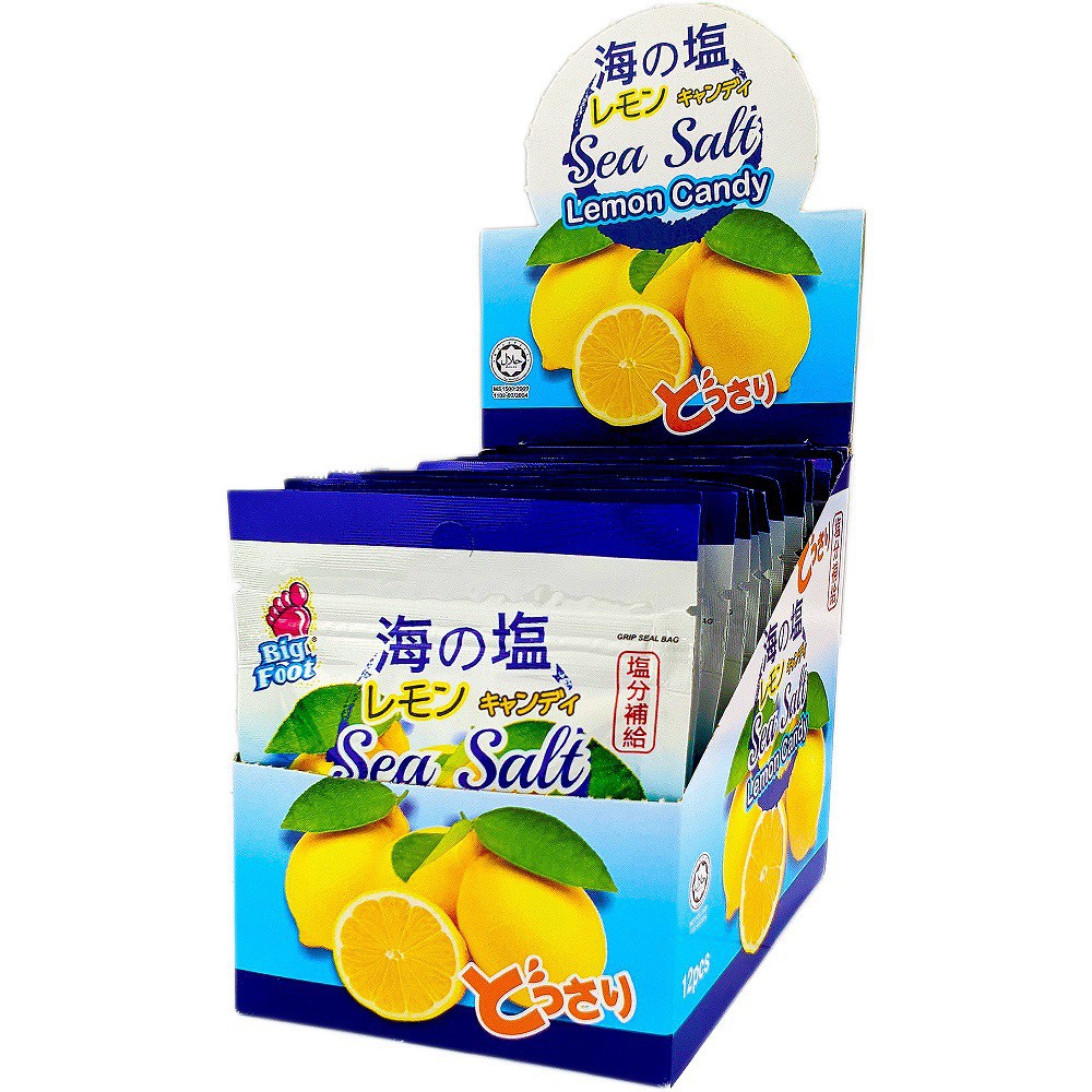 Kẹo Chanh Muối Sea Salt Lemon Candy ( Hộp 12 Gói )