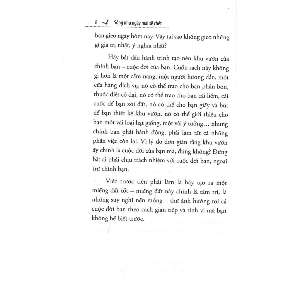 Sách - Sống Như Ngày Mai Sẽ Chết (Tái Bản 2018) | BigBuy360 - bigbuy360.vn
