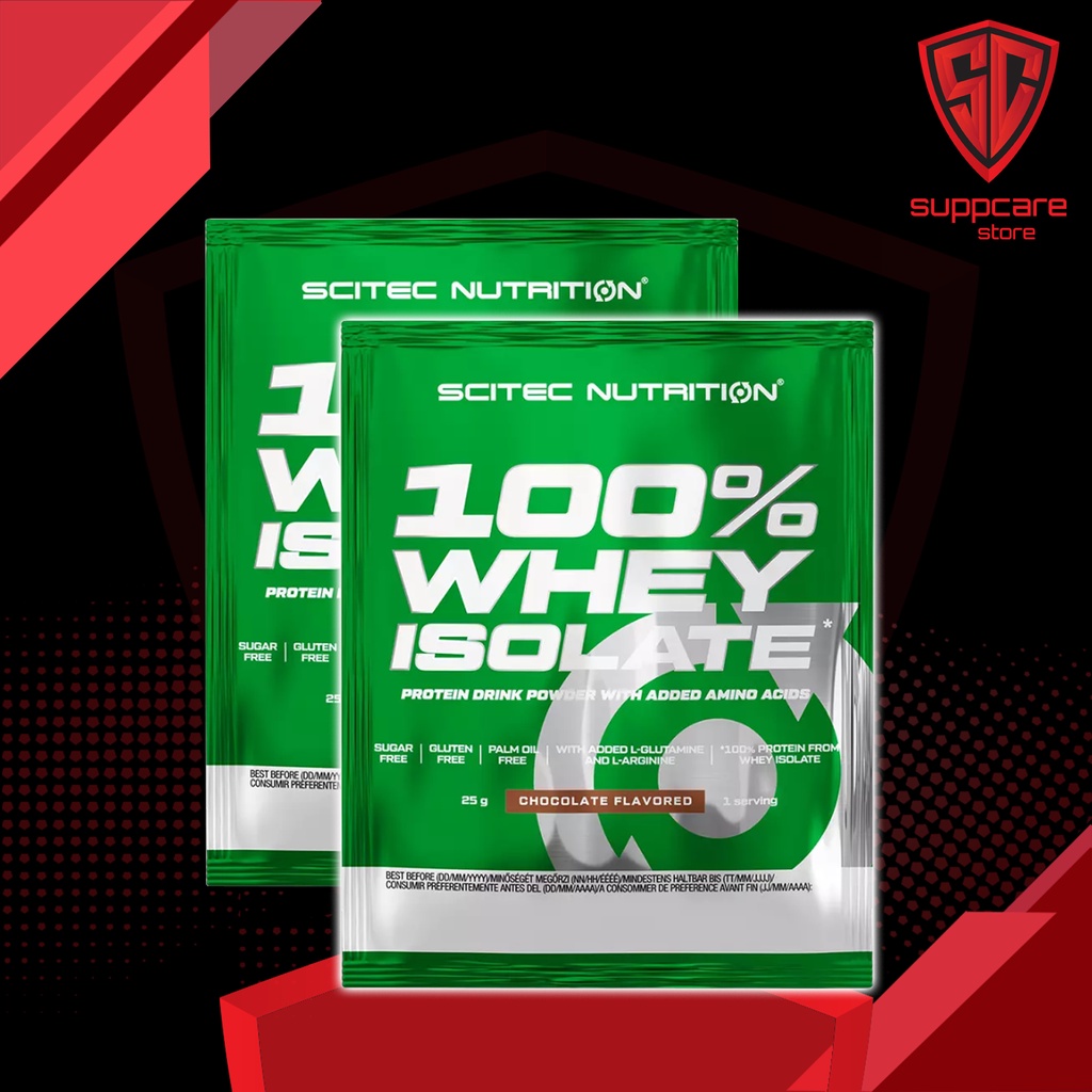 Sample Whey | Combo 5 Gói Scitec Whey Protein Isolate 25G Tăng Cơ Không Tăng Mỡ - Chính Hãng - SUPPCARE