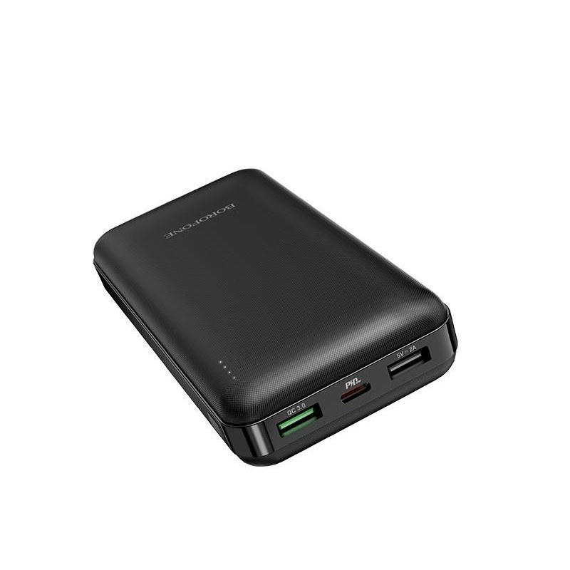 [ Giá siêu rẻ,chính hãng 100% ] Pin Sạc Dự Phòng BOROFONE BT26A, Super PD + QC3.0, 20000mah, Cổng vào Micro USB / USB C,