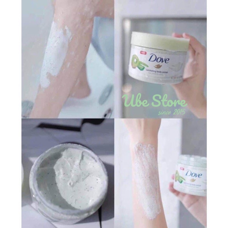 TẨY DA CHẾT BODY DOVE EXFOLIATING BODY POLISH SCRUB