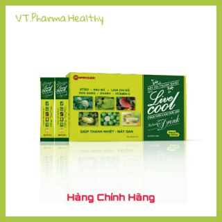 Bột Sủi Thanh Nhiệt Live Cool ( Hương Dưa Gang, Râu Bắp)