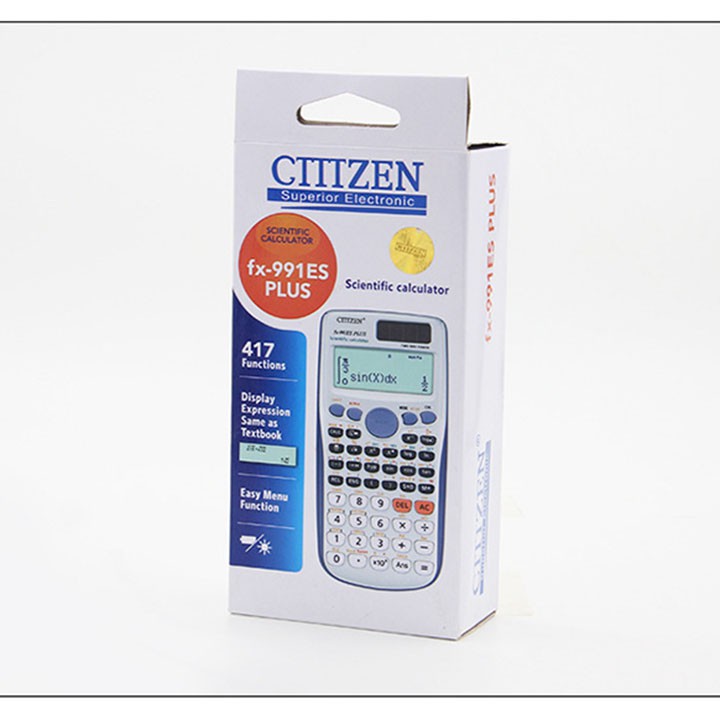 Máy tính học sinh Citizen FX-991ES PLUS bỏ túi tính đạo hàm tích phân Nhật Bản – BH 12 tháng youngcityshop 30.000