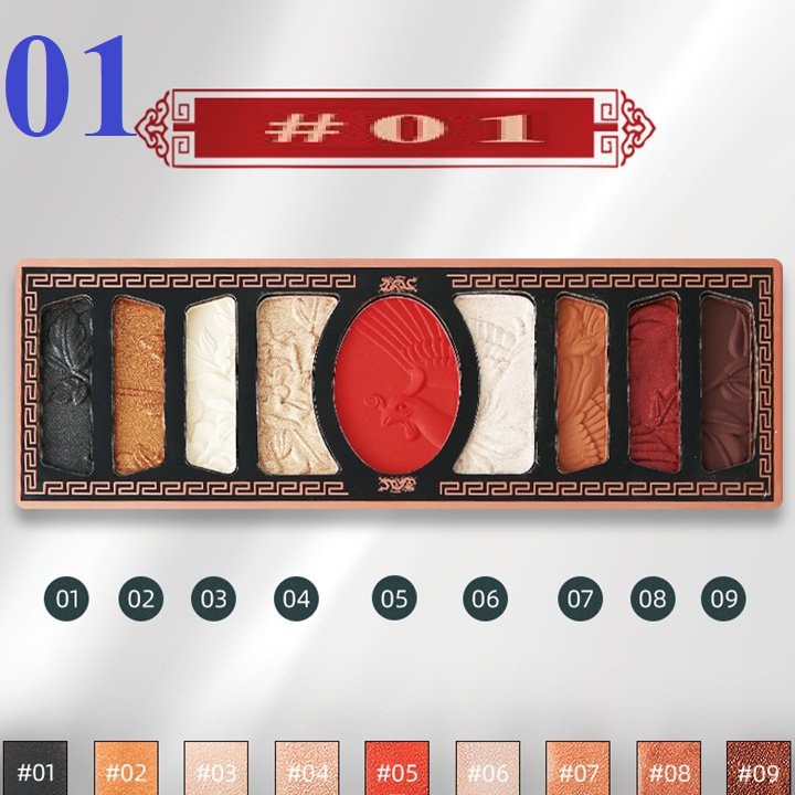 Phấn mắt Lameila 5054 bền màu, lâu trôi, màu chuẩn phù hợp mọi loại da kể cả da dầu | BigBuy360 - bigbuy360.vn