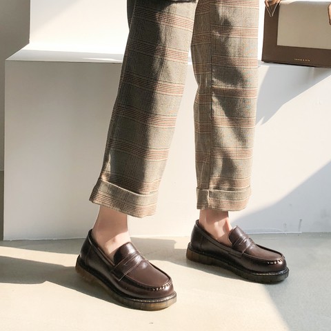 (Sẵn + clip) Giày lười loafer