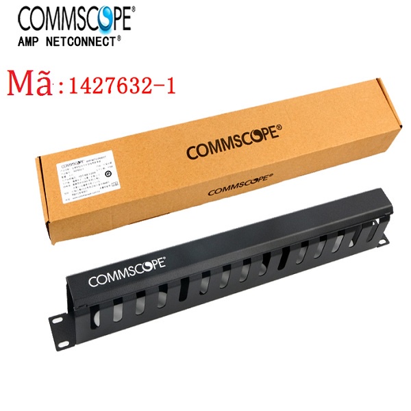 Thanh quản lý cáp ngang AMP / Commscope chính hãng